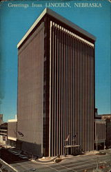 First National Bank Building Lincoln, NE Postcard Postcard