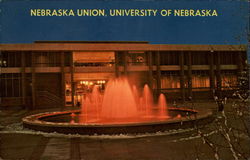 Nebraska Union, University of Nebraska Postcard