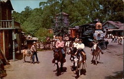 The Burro Train Postcard