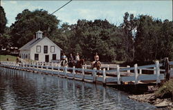 Floating Bridge and Green Trails Fork Shop Postcard
