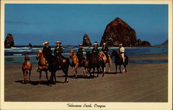 Tolovana Park Cannon Beach, OR Postcard Postcard