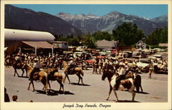 Joseph Day Parade, Oregon Postcard