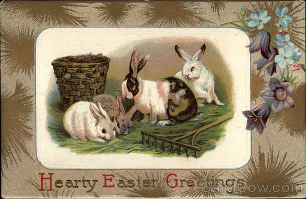 Bunnies working the Garden With Bunnies