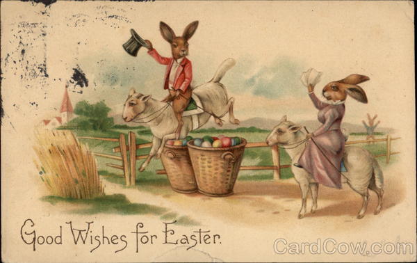 Out for an Easter ride With Bunnies