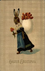 Mrs. Bunny Postcard