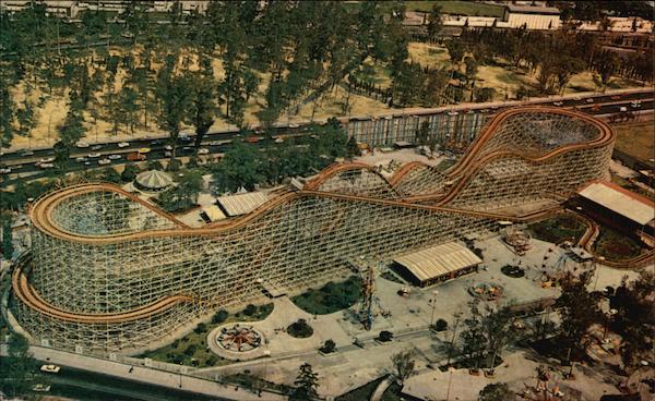 Rollercoaster at Chapultepec Mexico City