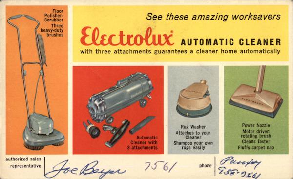 Electrolux Automatic Cleaner Advertising