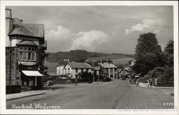Main Road Windermere England Cumbria