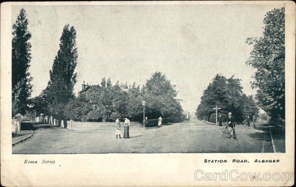 Station Road Alsager England Cheshire