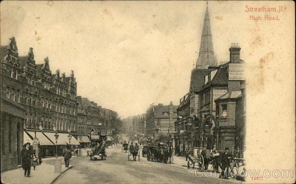 High Road Streatham England