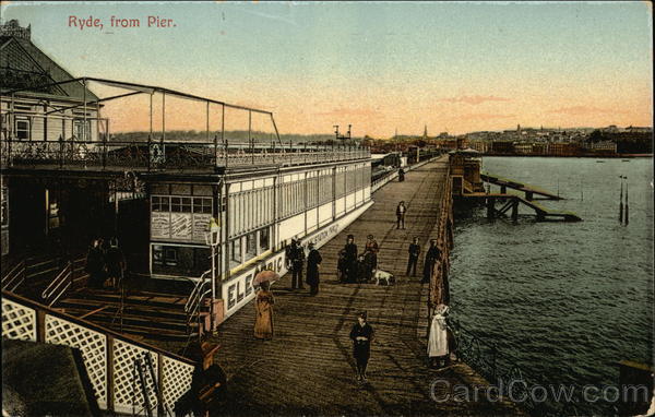 View from Pier Ryde England
