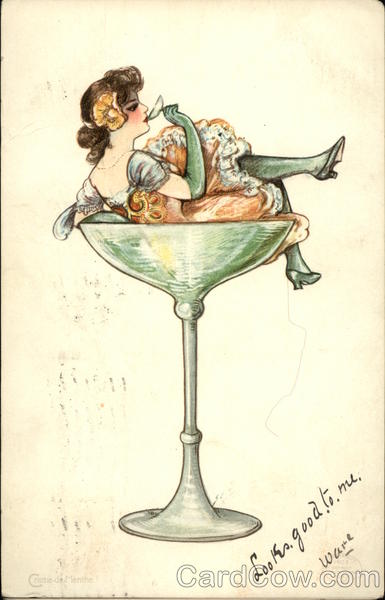 The Drinkers Series - Creme de Menthe Samuel L. Schmucker