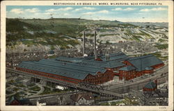 Westinghouse Air Brake Co. Works Postcard