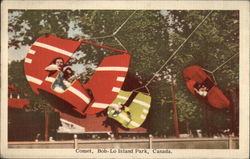 Comet, Bob-Lo Island park Postcard