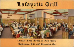 Lafayette Grill Brunswick, GA Postcard Postcard