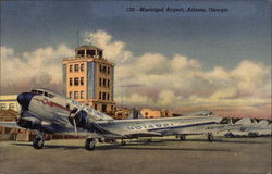 Municiapl Airport Postcard