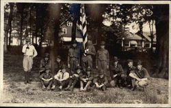 Boy Scout Troop Postcard
