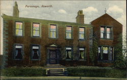 Parsonage Haworth, England Yorkshire Postcard Postcard