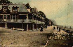 The Esplanade Penarth, Wales Postcard Postcard