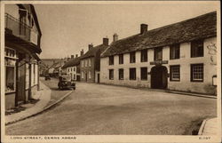 Long Street Cerne Abbas, England Dorset Postcard Postcard