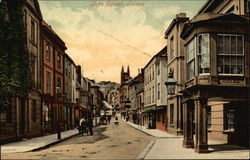Fore Street Totnes, England Postcard Postcard