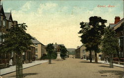 Street Scene Bala, Wales Postcard Postcard