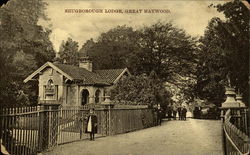Shugborough lodge Great Haywood, United Kingdom Postcard Postcard