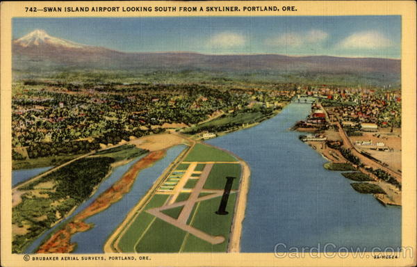 Swan Island Airport, Portland, Ore Oregon