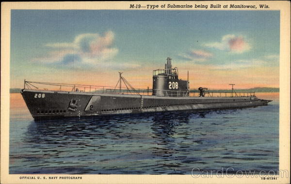 Type of Submarine being Built at Manitowoc, Wis Wisconsin