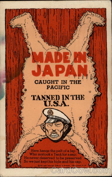 Made in Japan - Caught in the Pacific - Tanned in the USA