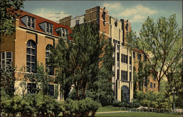 The Michigan League Building of the University of Michigan Ann Arbor