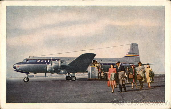 United DC-6 Mainliner 300 Aircraft