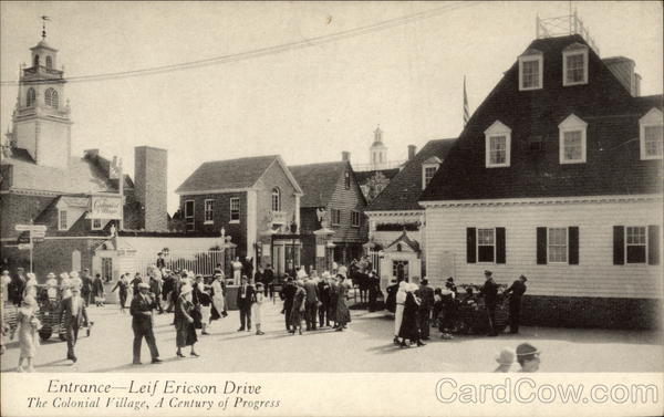Entrance-Leif Ericson Drive 1933 Chicago World Fair