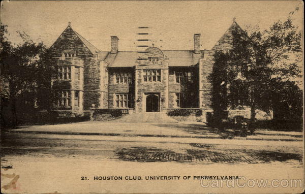 21 Houston Club University of Pennsylvania Philadelphia