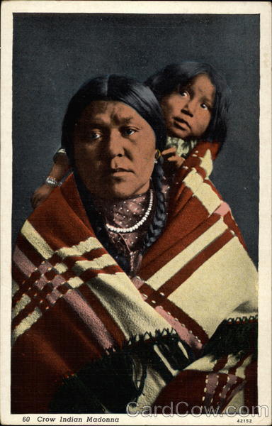 Crow Indian Madonna Native Americana