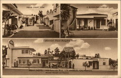 Albert's Motel Postcard