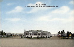 Y & G Motel Postcard