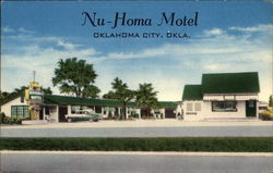 Nu-Homa Motel Postcard