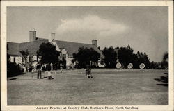 Archery Practice at Country Club Archery Practice at Country Club
