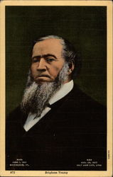 Brigham Young Postcard