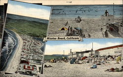 Mission Beach, California Postcard Postcard