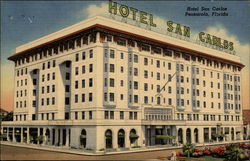 Hotel San Carlos Pensacola, FL Postcard Postcard