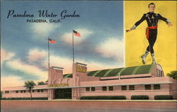Pasadena Winter Garden California Postcard Postcard