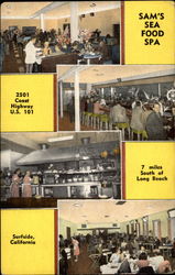 Sam's Seafood Spa Postcard