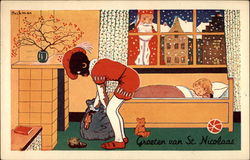 Groeten van St. Nicolaas Postcard