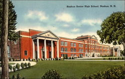 Nashua Senior High School New Hampshire Postcard Postcard