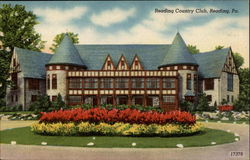 Reading Country Club Pennsylvania Postcard Postcard