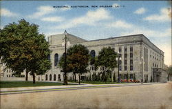 Municipal Auditorium Postcard