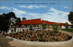 Santa Margarita Ranch House, Camp Pendleton, California Postcard