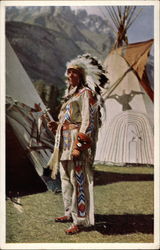 Chief Sitting Eagle Postcard